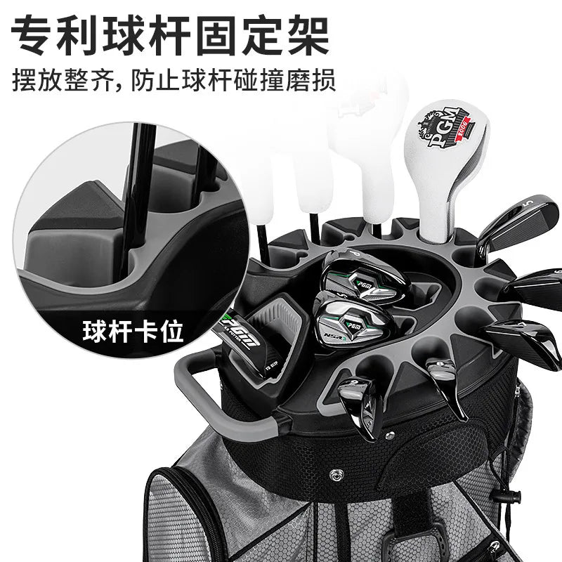 PGM Golf Clubs Bag Unisex Standard Ball Package Waterproof PU Portable QB134 Wholesale