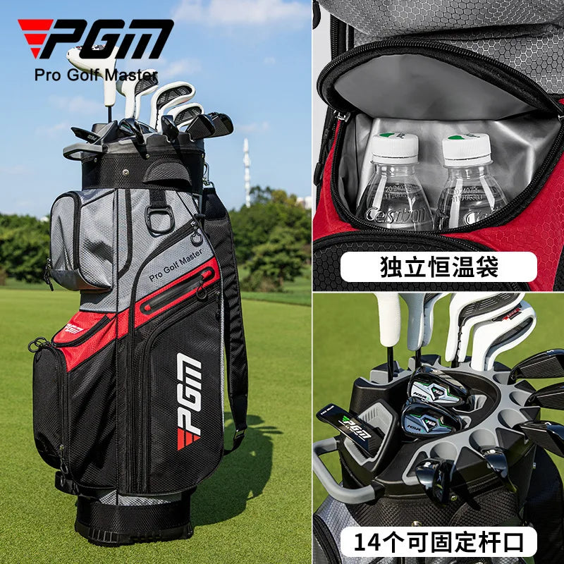 PGM Golf Clubs Bag Unisex Standard Ball Package Waterproof PU Portable QB134 Wholesale