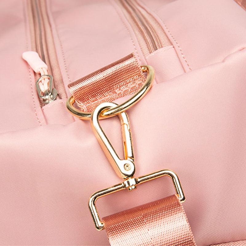 Gym Bag with Shoe Compartment