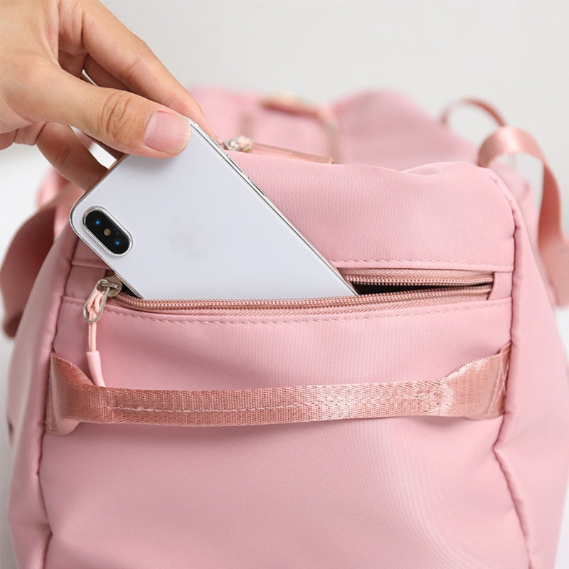 Gym Bag with Shoe Compartment