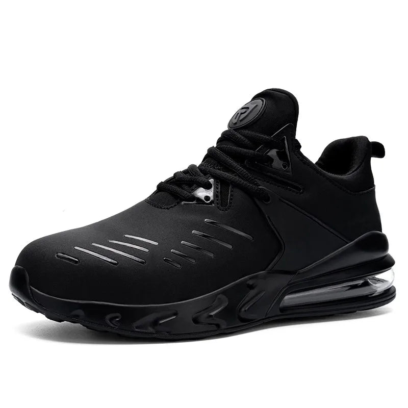 LARNMERN Mens ’Safety Shoes SRC Non Slip Women Steel Toe Work Shoes Waterproof Shock proof Construction Sneaker