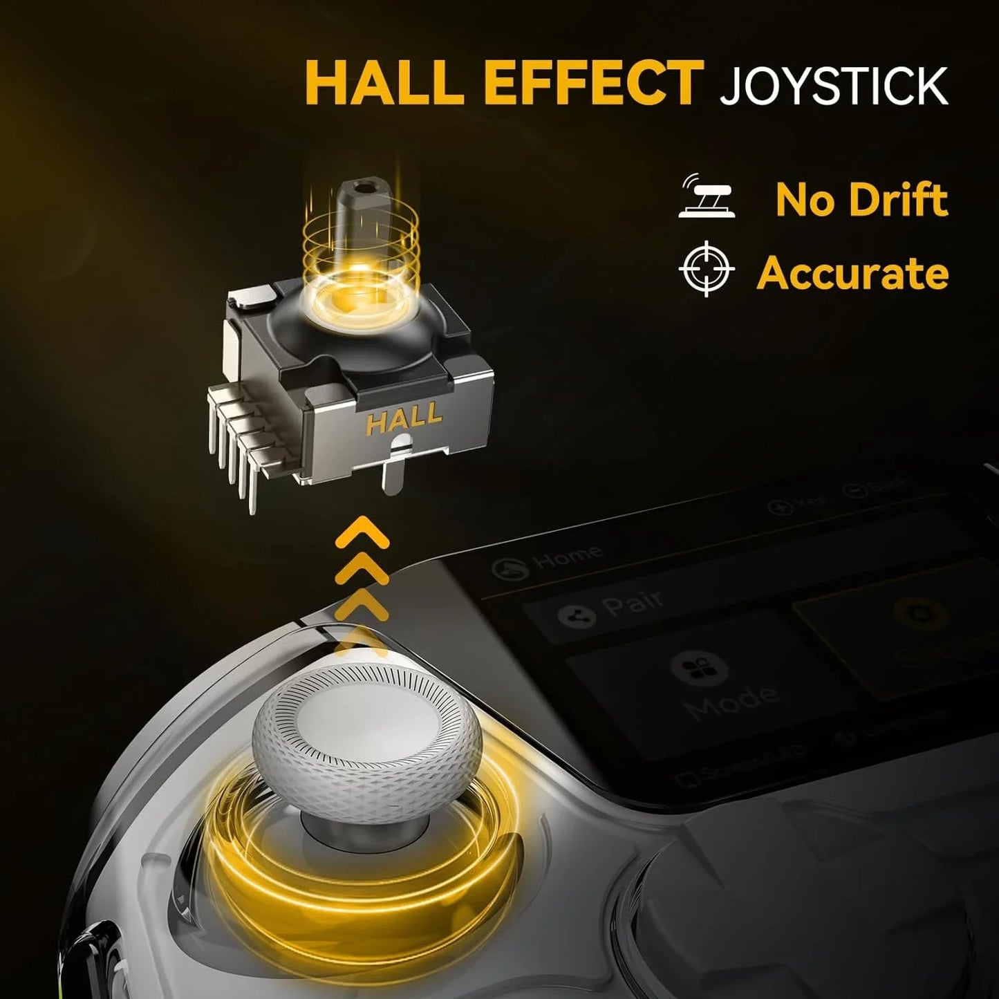 Interactive Screen Wireless Gaming Controller