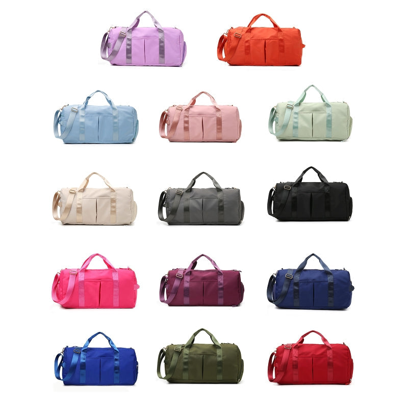Gym Bag with Shoe Compartment