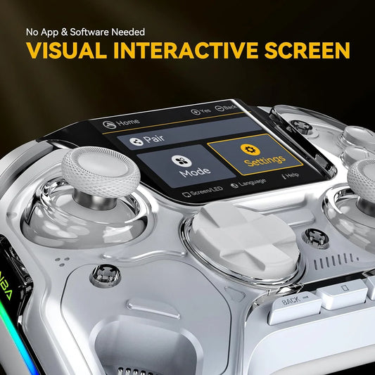 Interactive Screen Wireless Gaming Controller