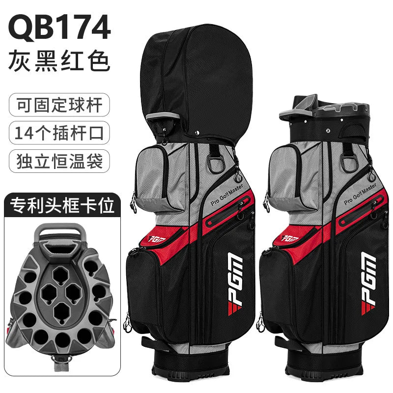 PGM Golf Clubs Bag Unisex Standard Ball Package Waterproof PU Portable QB134 Wholesale